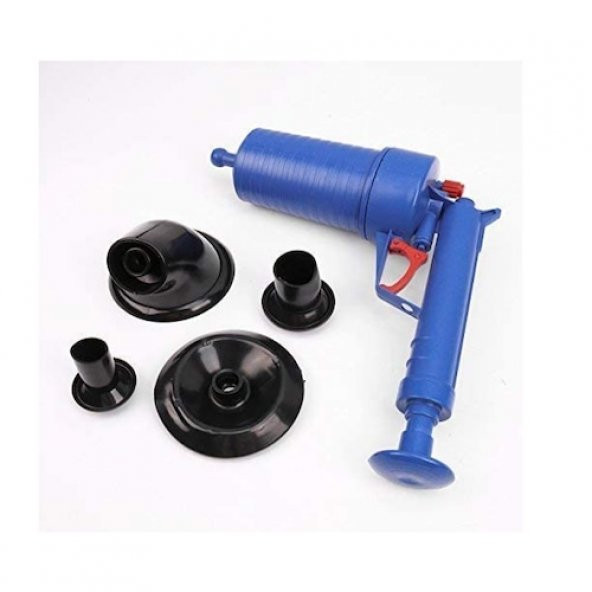 Air Blaster Hava Basınçlı Lavabo Tuvalet Klozet Gider Açıcı Pompa - 2