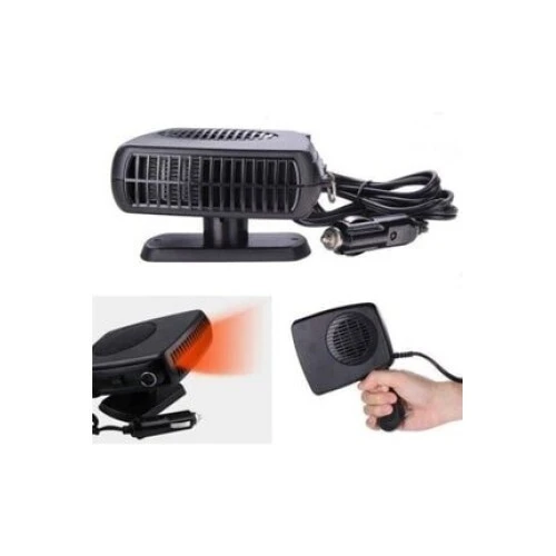Oto Isıtıcı-soğutucu Fan Cam Buğu Çözücü Fan Araç Içi Isıtıcı-soğutucu Fan 12v Çakmaklık Girişli - 3