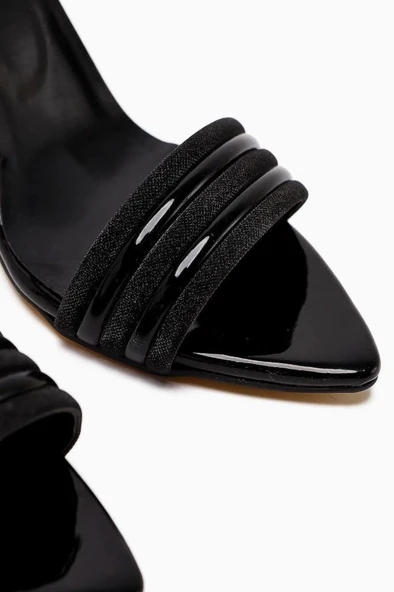 Papuçcity Mnrs 03359 8,5 Cm Topuklu Kadın Stiletto Abiye Ayakkabı - 8