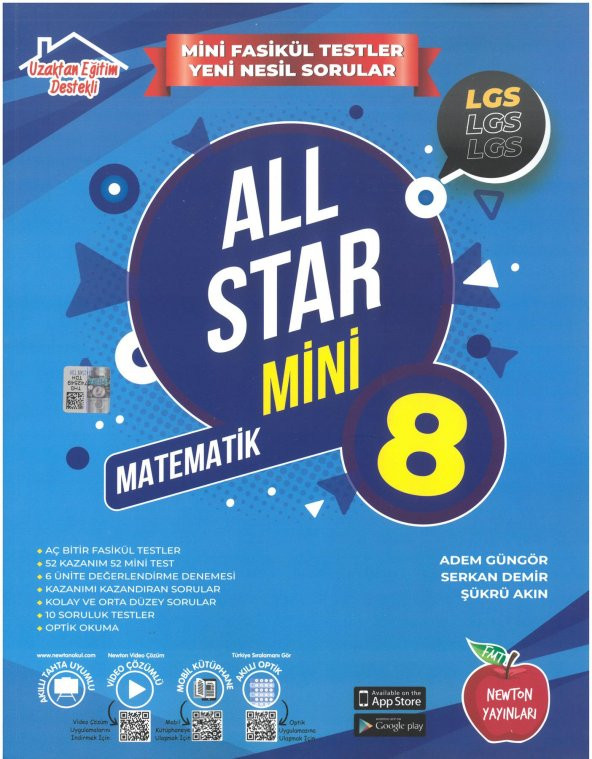 Newton 8.Sınıf All Star Mini Matematik