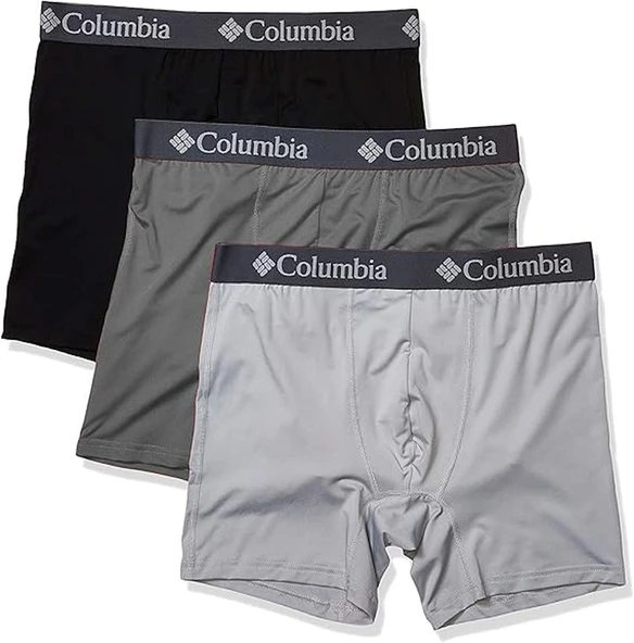 Columbia 3 Pack Active Mesh Boxer Brief RCU3023AS3