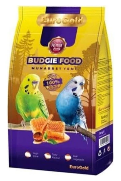 Euro Gold Budgie Food Premium Muhabbet Kuşu Yemi 500 gr