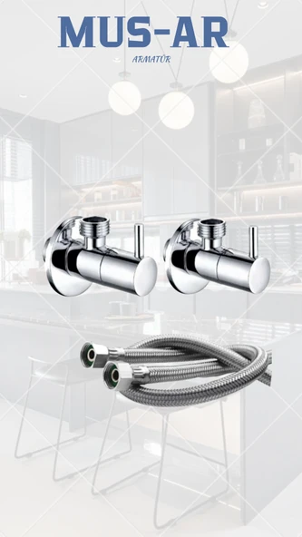 Çubuk Kol Taharat Musluğu 2 li ürün görseli 1