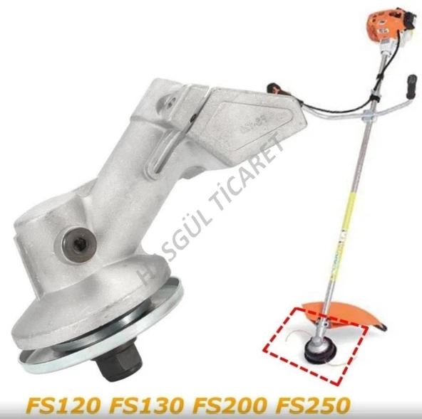 Hsgl Stıhl Fr 400 / 450/480 Motorlu Tırpan Rediktör Kare 26 mm 4T Tırpan Başlık Yedek Parça AksesuaR - 4