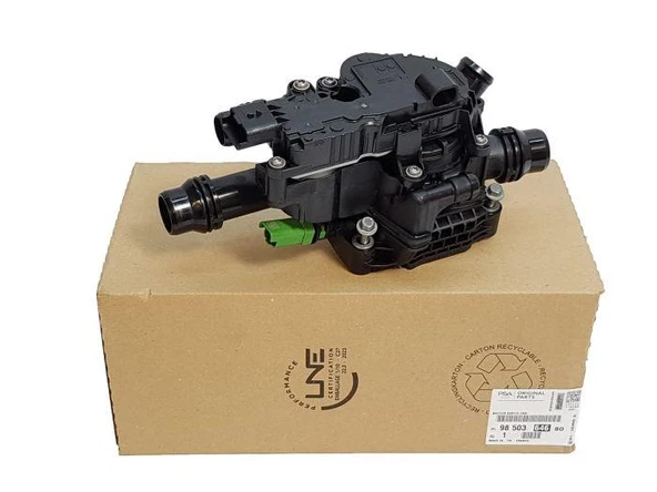 KOMPLE TERMOSTAT (GOVDELI) PEUGEOT P3008 II (P84) 1.6 BLUEHDI OPEL COMBO CROSSLAND 1.6 HDI  DV6FC DV6FD DV6FE B16DT