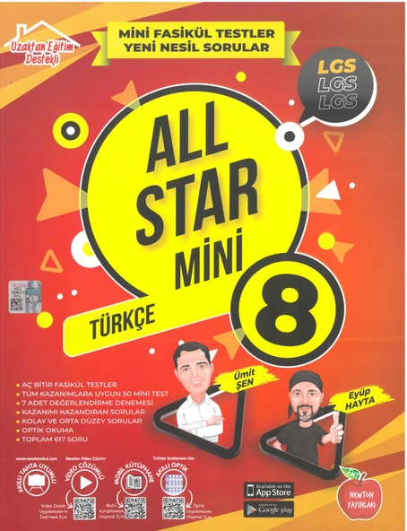 Newton 8.Sınıf All Star Mini Türkçe