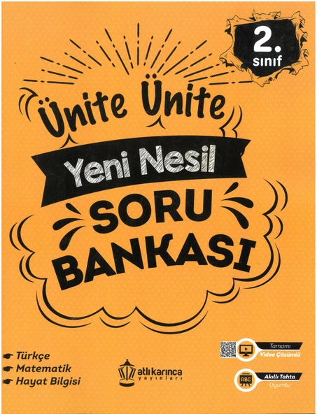 Atlı Karınca 2.Sınıf Ünite Yeni Nesil Soru Bankası