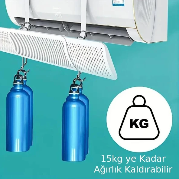 Valkyrie Ayarlanabilir Klima Deflektörü Rüzgar Kesici Hava Yönlendirici Siperlik - 9