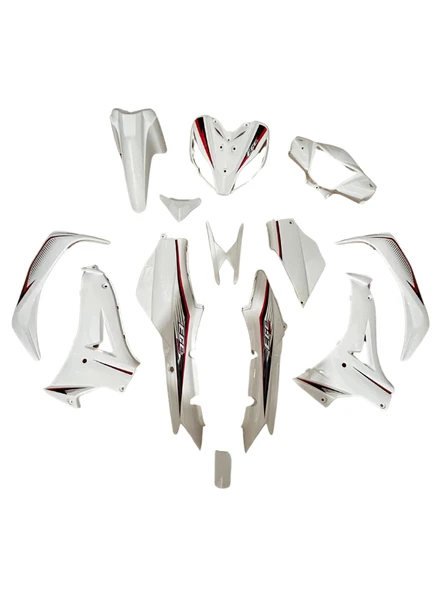 KUBA CUP100 EGE KAPORTA SETİ BEYAZ 13 PARÇA ürün görseli