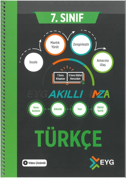 İmza 7.Sınıf Türkçe Akıllı Defter
