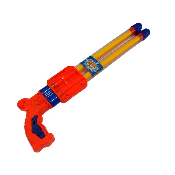 Renkli Pompalı Su Tabancası 40 Cm. - 3