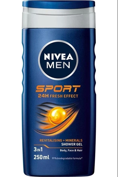 Nivea Duş Jeli Men Sport Clean 250 ml - 2