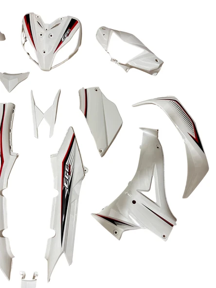 KUBA CUP100 EGE KAPORTA SETİ BEYAZ 13 PARÇA - Resim 5