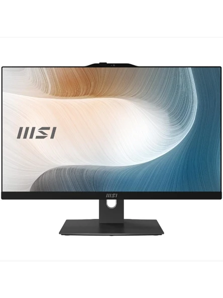 MSI MODERN AM242P 12M-1639XTR 23.8 FHD 16:9 (1920X1080) i5-1235U 8GB DDR4 512GB SSD DOS SIYAH AIO PC - 1