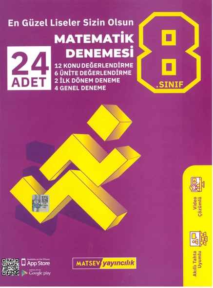 Matsev 8.Sınıf 24lü Matematik Denemesi