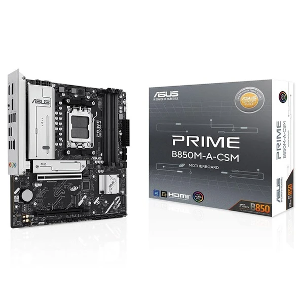ASUS PRIME B850M-A-CSM DDR5 HDMI-DP PCIE 5.0 AM5 MATX KURUMSAL ANAKART ürün görseli