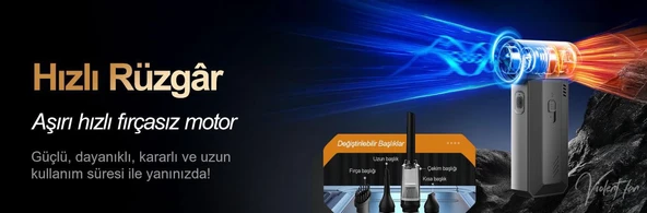 Smate F72 Violent Çok Fonksiyonlu El Fanı - Resim 8