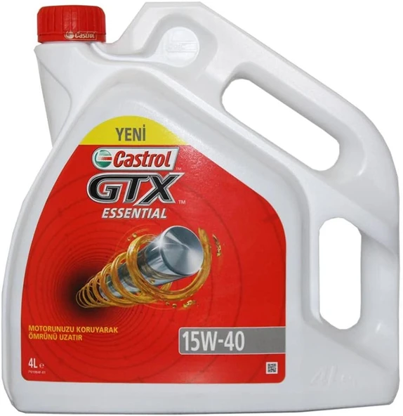 Castrol GTX Essential 15W/40 4 Lt Dizel Motor Yağı