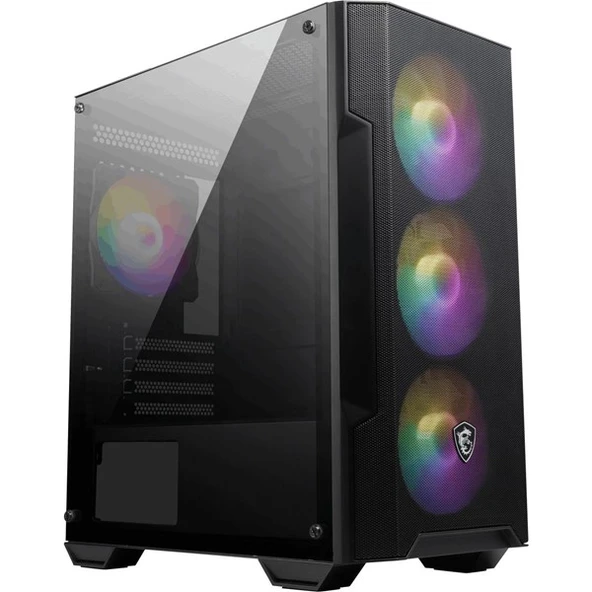 MSI 750W MAG FORGE M100A Gaming Mid-Tower PC Kasası - 1