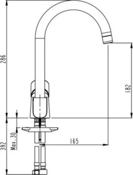 Artema Win S Kuğu Borulu Eviye Bataryası A42578 - 2