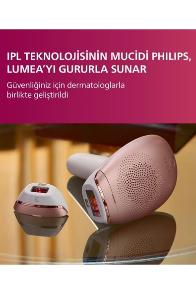 Lumea Brı921/00 Lazer Epilasyon Ipl Tüy Alma Cihazı,kaş Düzeltici,(YÜZ,VÜCUT HASSAS BÖLGE) - 8