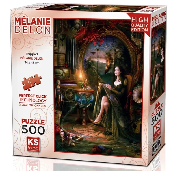 Ks Games Trapped 500 Parça Puzzle - 1