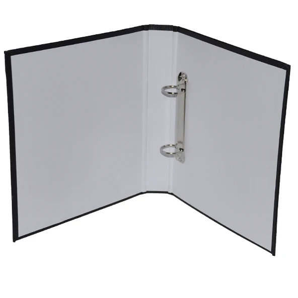 Bafix Talebe Klasörü Pvc 2 Halkalı A5 Siyah (20 Li Paket)