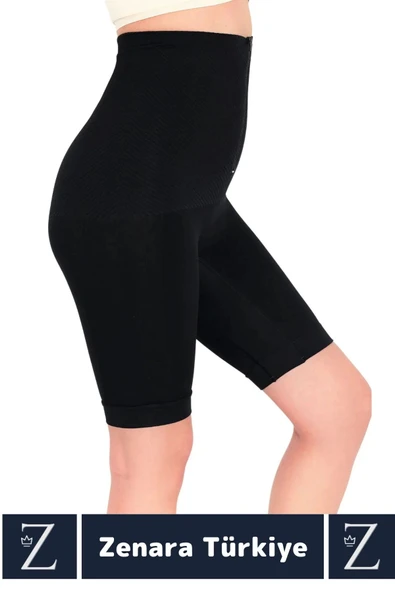 Özel Üretim Gündelik Vücut Sıkılaştıran İncelten Toparlayan Beden Küçülten Fermuarlı Klasik Korse - Resim 2