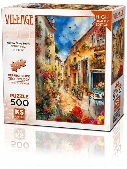 KS Games Narrow Stony Street 500 Parça Puzzle ürün görseli