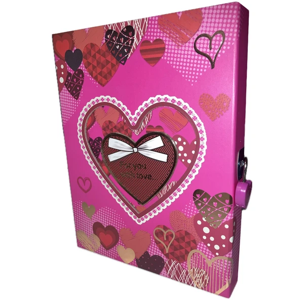Bafix Hatıra Defteri Kilitli 16.8 x 21.8 CM Kilitli Hatıra Defteri - 1
