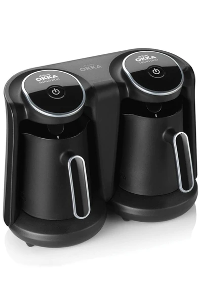 OK006-K Okka Minio Duo Türk Kahvesi Makinesi - Krom - 1