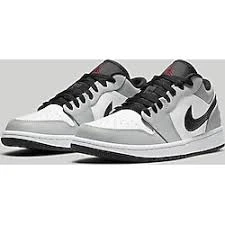 Nike Air Jordan Low Gri Siyah Spor Ayakkabı - 1
