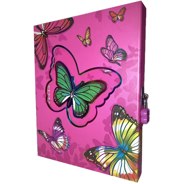 Bafix Hatıra Defteri Kilitli 16.8 x 21.8 CM Kilitli Hatıra Defteri