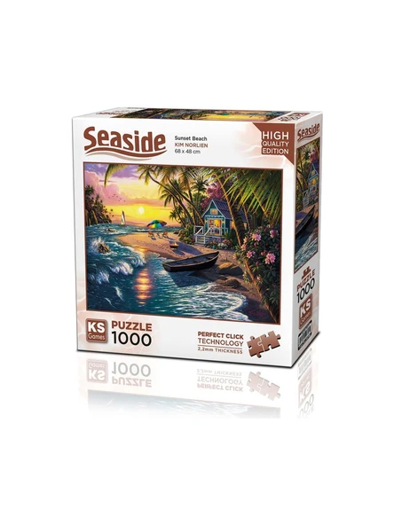KS Games Sunset Beach 1000 Parça Puzzle