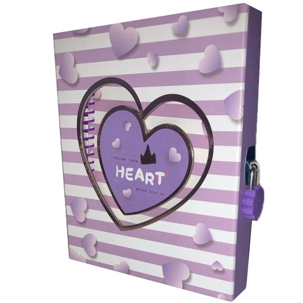 Bafix Hatıra Defteri Kilitli 14.5 x 17.8 CM Kilitli Hatıra Defteri