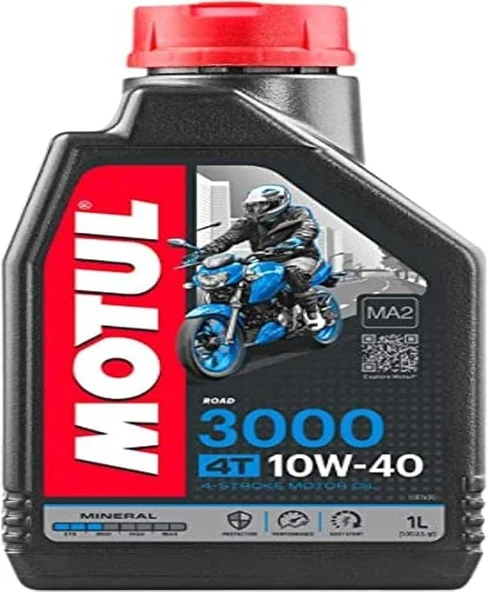 Motul 3000 10W40 4T 1 Litre Motor Yagi ürün görseli