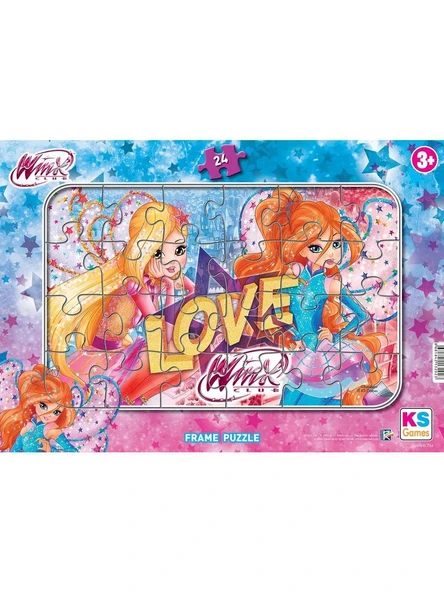 Ks Games Frame Puzzle Winx 24 Parça Frame Çocuk Puzzle ürün görseli