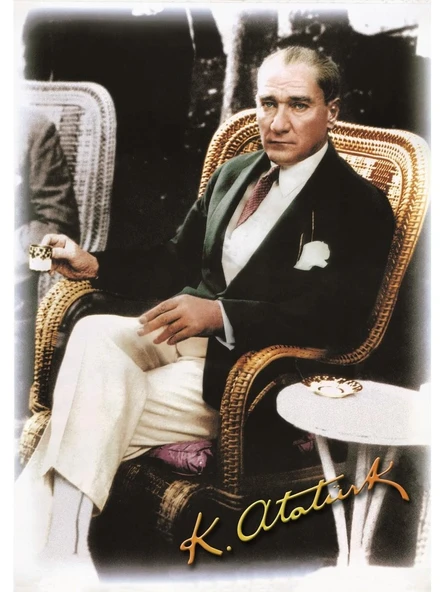 KS Games Kahve Içen Atatürk 500 Parça Puzzle - 2