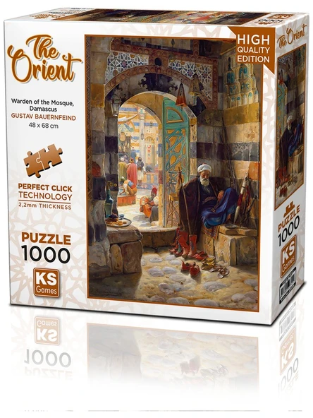 KS Games Warden Of The Mosque Damascus 1000 Parça Puzzle ürün görseli