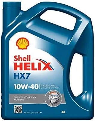 SHELL HELİX HX7 10W40 4 LİTRE ürün görseli