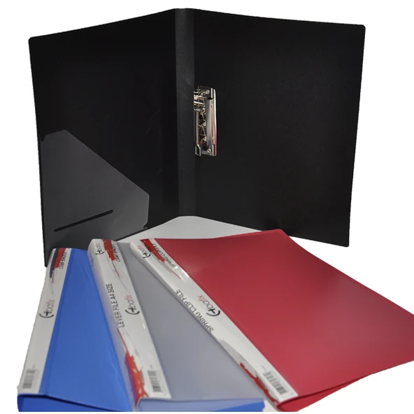 Bafix Sıkıştırmalı Dosya A4 Siyah (35 Li Paket)