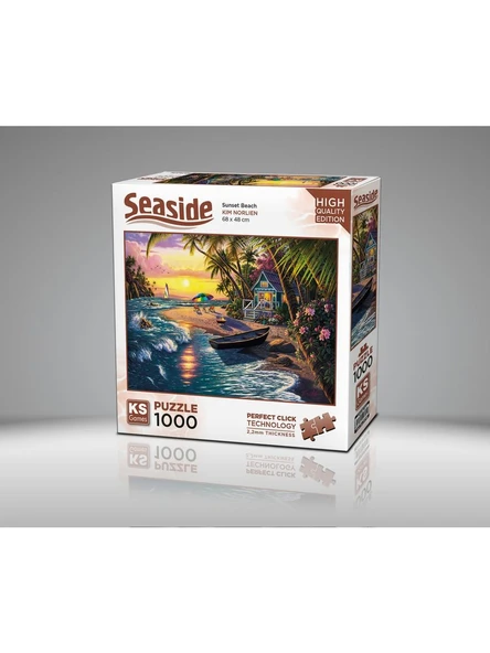 KS Games Sunset Beach 1000 Parça Puzzle - Resim 2