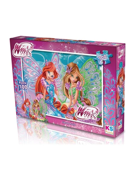 KS Games Winx Puzzle 100 Parça Çocuk Puzzle ürün görseli 1
