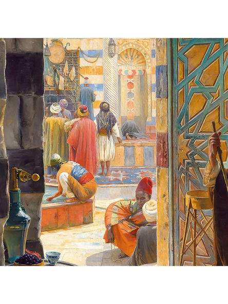 KS Games Warden Of The Mosque Damascus 1000 Parça Puzzle - Resim 5