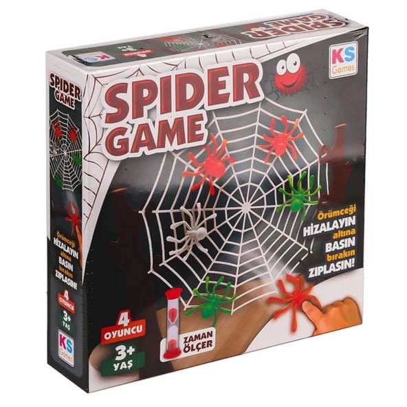 Ks Games Spider Game Türkçe - İngilizce Kutu Oyunu - 1