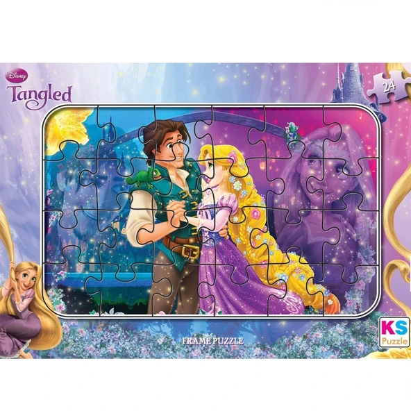 Ks Games Puzzle 24 Parça Tangled Frame Puzzle