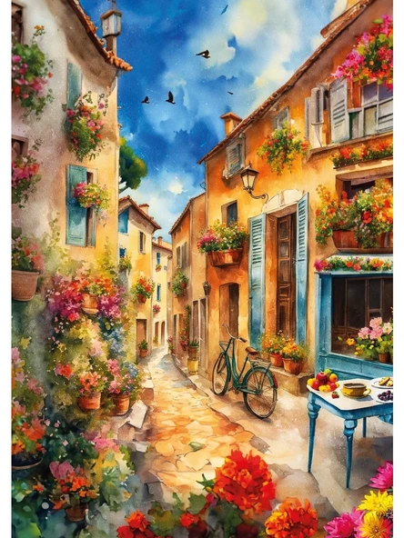 KS Games Narrow Stony Street 500 Parça Puzzle - Resim 2