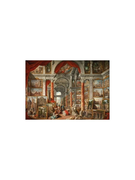KS Games Picture Gallery With Views Of Modern Rome 3000 Parça Puzzle - 2