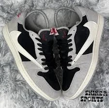 NIKE Travis Scott x Air Jordan 1 basketbol ayakkabıları - 1