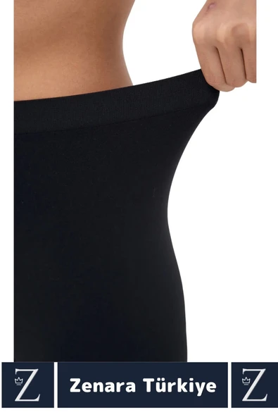 Gündelik İz Göstermez Vücut Sıkılaştıran İncelten Toparlayan Dikişsiz Yüksek Bel Boxer Şort Korse - 5